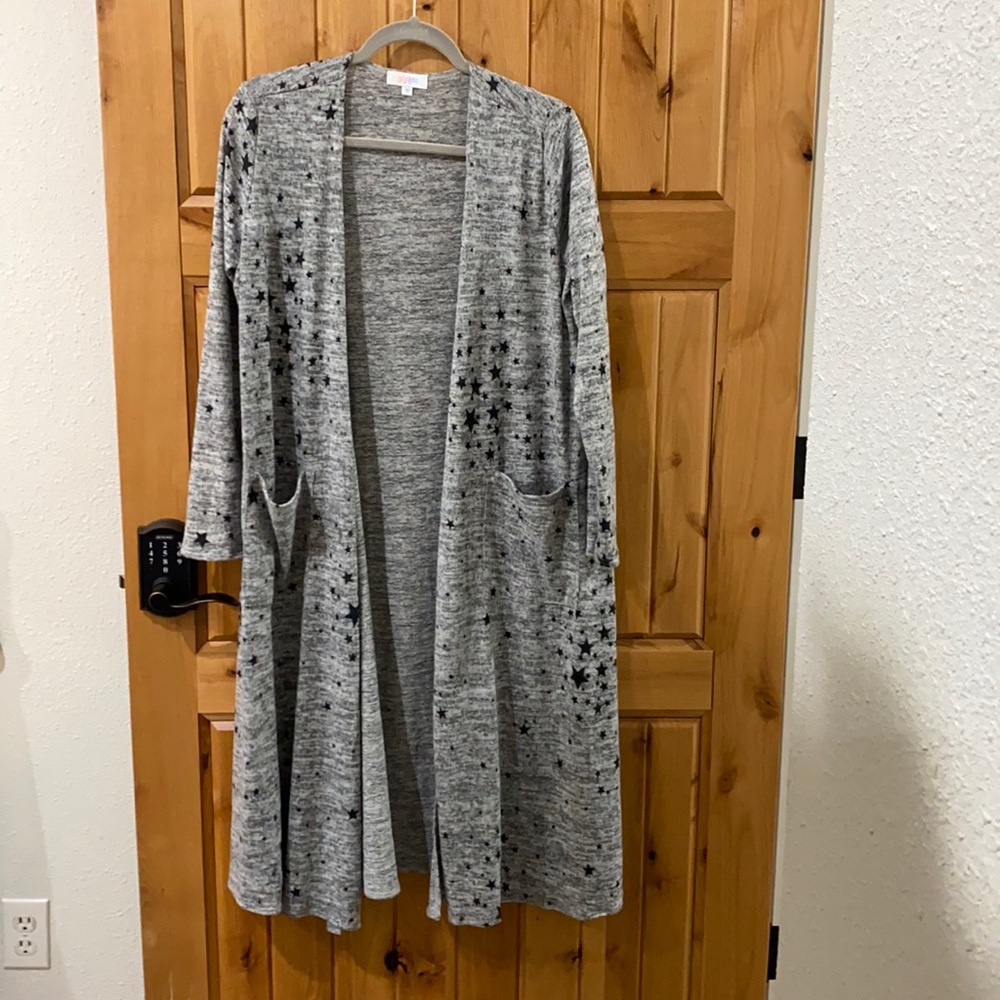 LuLaRoe Sarah duster cardigan M